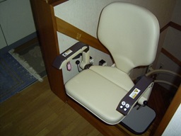 いす式階段昇降機　タスカルアルーラ設置後1