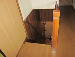 いす式階段昇降機　タスカルアルーラ設置前2